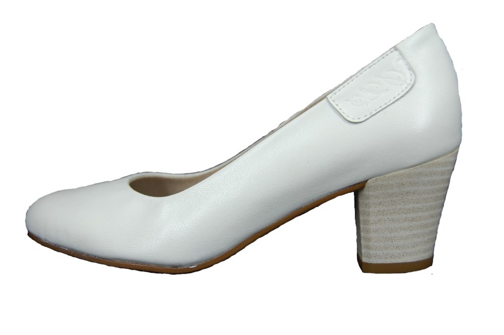 white leather pumps men