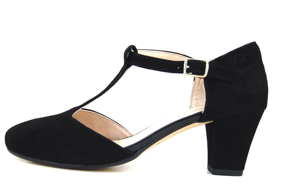 T-strap heels - black | Small Size 