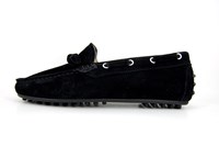 Stravers black mocassins ladies in small sizes