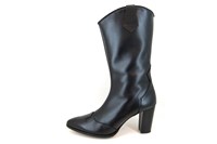 Western Boots with Zipper and High Heels in large sizes