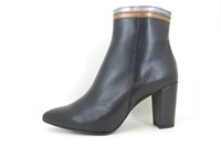Elegant Ankle Boots - black in large sizes