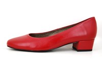 Red Pumps Low Heel in small sizes