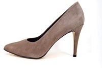 Pumps with High Heels - Beige in large sizes