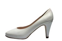 White heels - wedding shoes in small sizes