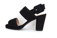 Black Platform Sandals Heels in small sizes