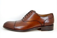 Elegant Business Shoes - chestnut brown