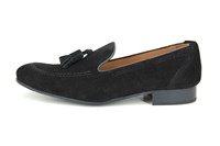 Loafers with Tassels - black in large sizes