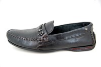 Comfortable Mocassins - black in large sizes