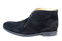 Desert Boots mens - black suede in large sizes