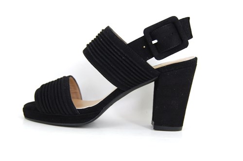 Black Platform Sandals Heels