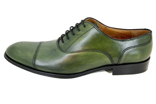Elegant men's shoes - green | Small 