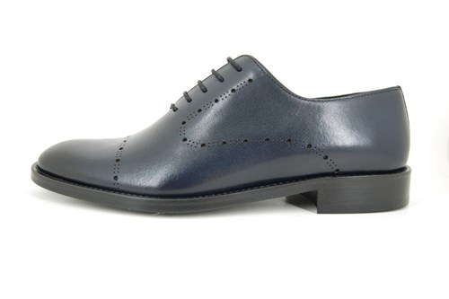 Blue laser men's shoes