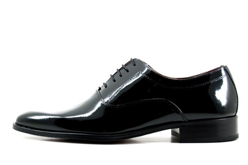 Patent leather tuxedo shoes | Small 