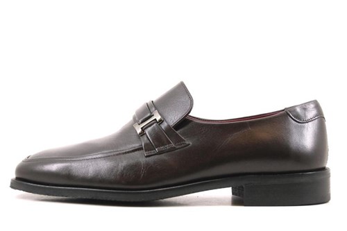 Mens Loafers - brown leather