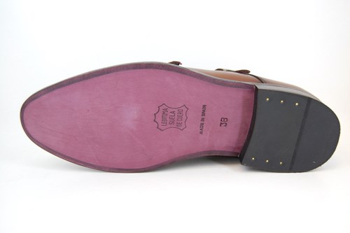 Details about   Men's shoes elegant brown leather BK954-42 2 PIU' DUE 9 EU 42 