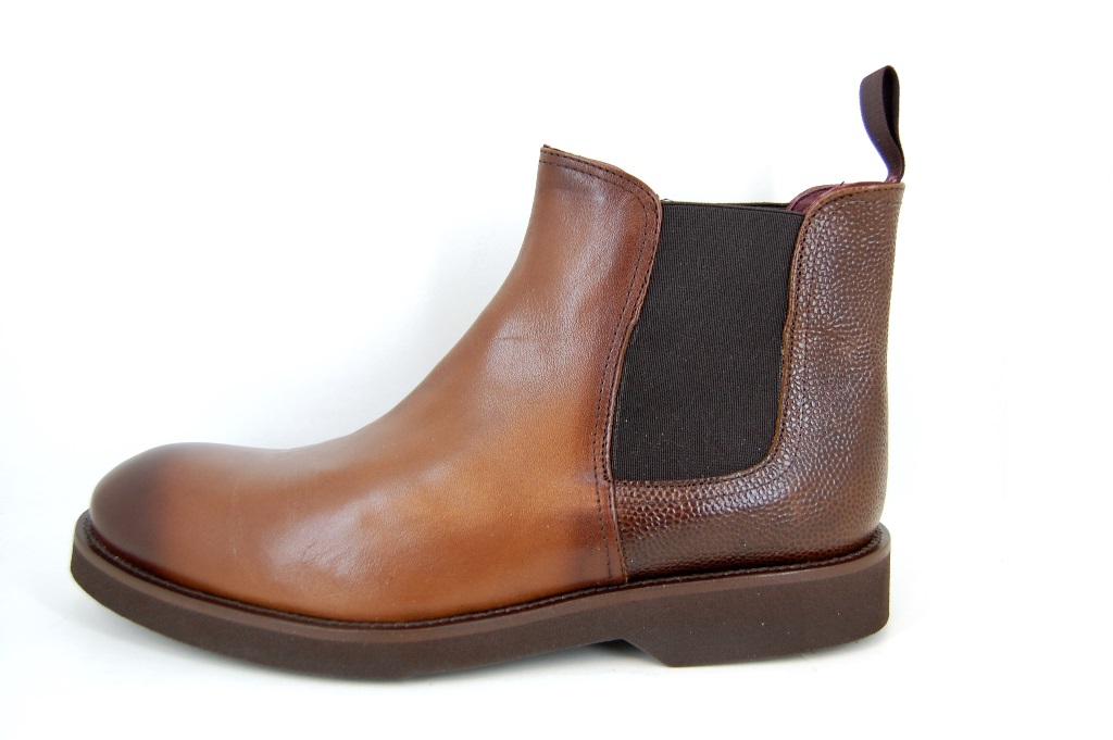Chelsea Men - brown leather | Size | Shoes | Stravers Shoes